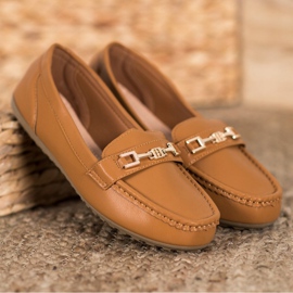 Fama Mocasines marrones elegantes marrón 1