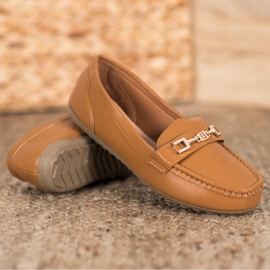 Fama Mocasines marrones elegantes marrón 2