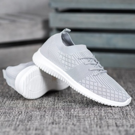 SHELOVET Calzado deportivo calado gris 2