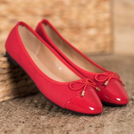 Fama Bailarina de raya diplomática rojo 3