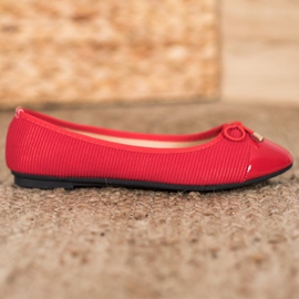 Fama Bailarina de raya diplomática rojo 1