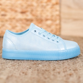 SHELOVET Zapatillas Azules 2