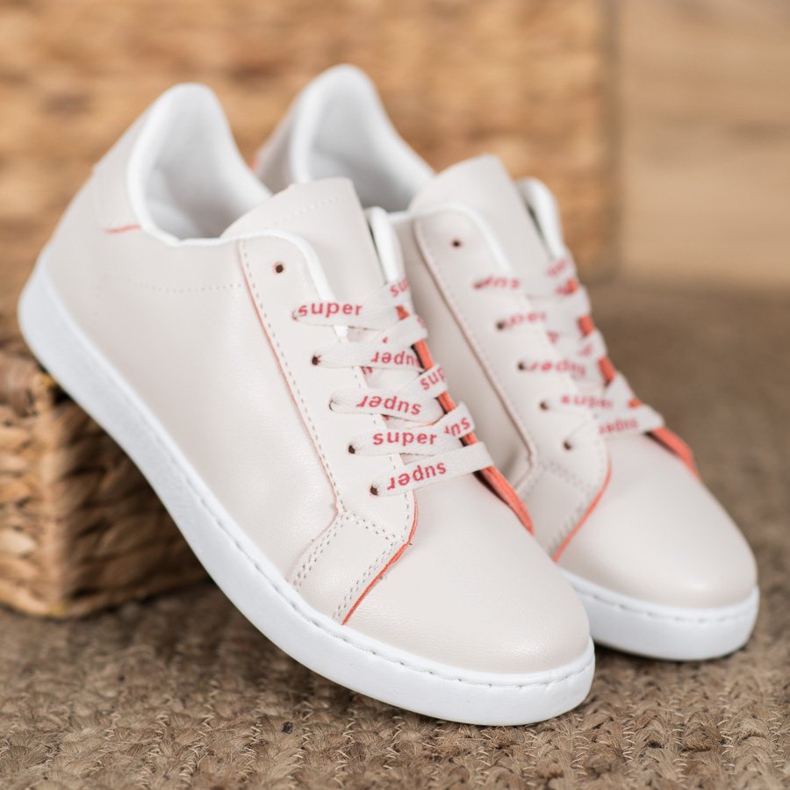 SHELOVET Calzado superdeportivo marrón naranja 1