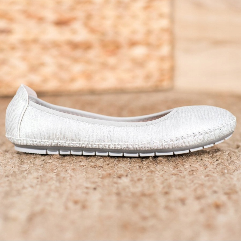 Kylie Bailarinas clásicas gris 1