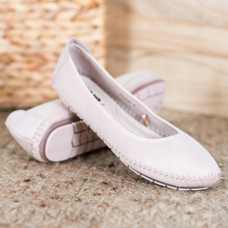 Kylie Bailarinas clásicas beige 1 Kylie Bailarinas clásicas beige 1