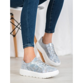 Goodin Zapatos con cordones gris 3