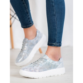 Goodin Zapatos con cordones gris 4