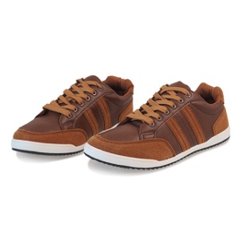 Zapatillas de hombre camel M-616 marrón 3