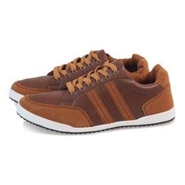 Zapatillas de hombre camel M-616 marrón 4