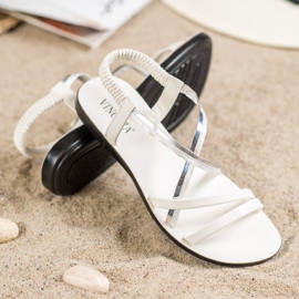 Sandalias sin cordones VINCEZA blanco 3
