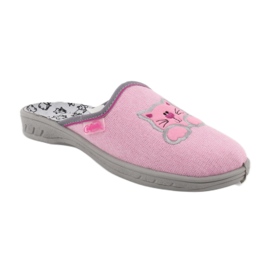 Zapato infantil color befado 707Y409 rosa 1