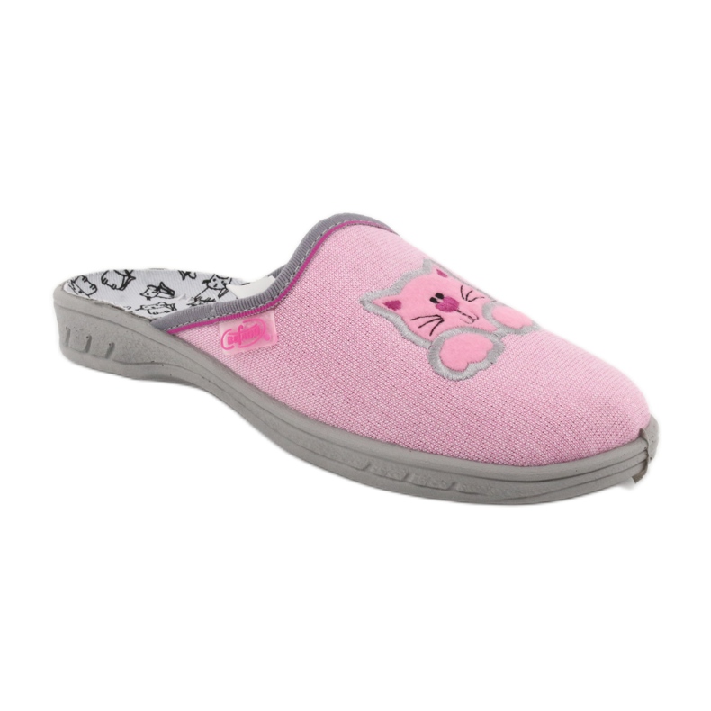 Zapato infantil color befado 707Y409 rosa 1