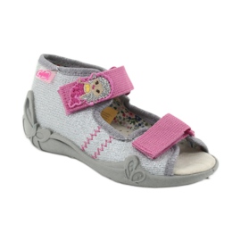 Calzado infantil befado amarillo 342P012 rosa gris 2