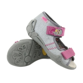 Calzado infantil befado amarillo 342P012 rosado gris 4
