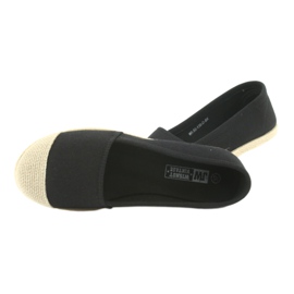 Wishot 32-130 alpargatas bailarinas negro 5
