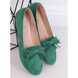 Verde Mocasines de mujer 99-72A Verde 2 Verde Mocasines de mujer 99-72A Verde 2