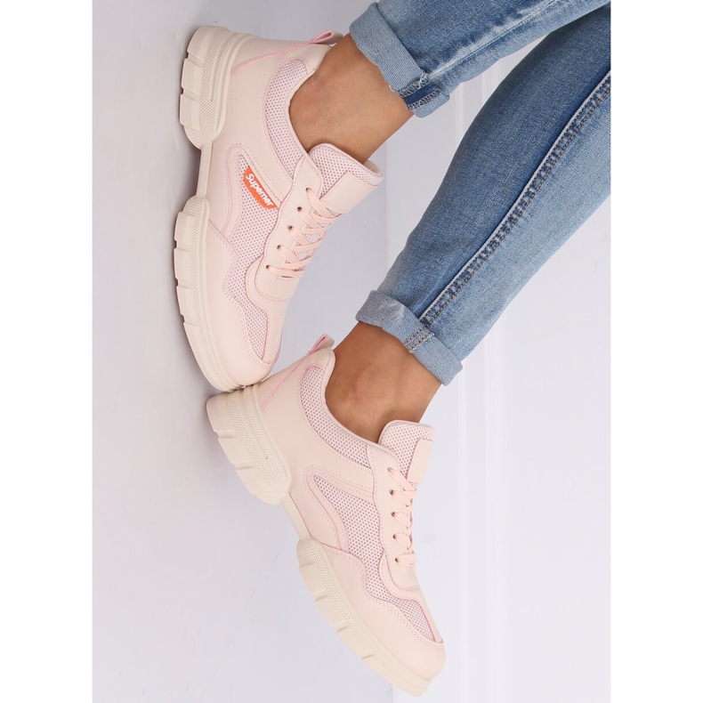Pink C051 Rosa zapatillas deportivas 1