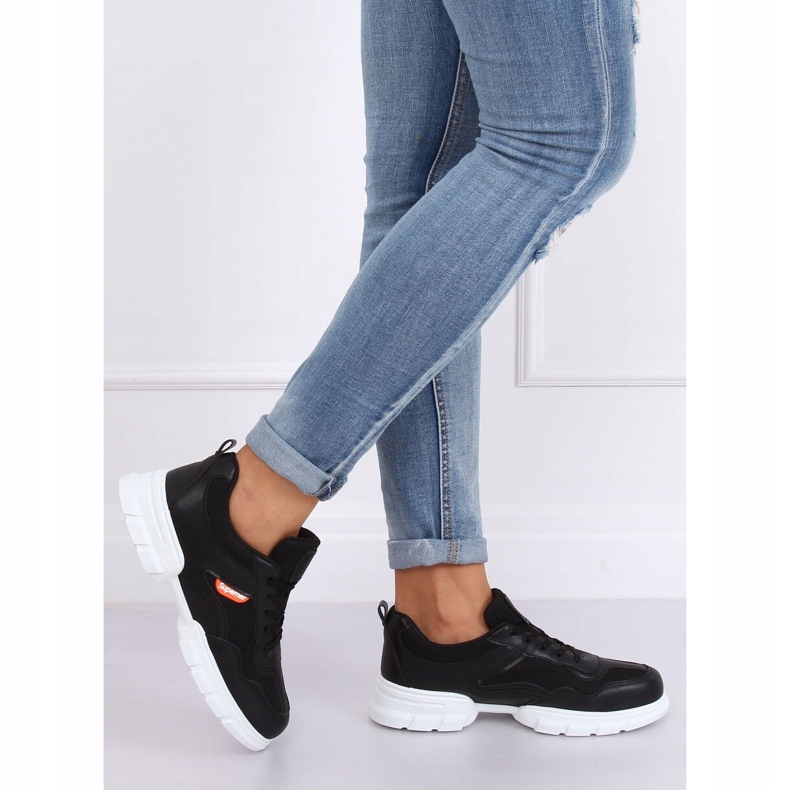 Zapatilla deportiva negra C051 Negro 1