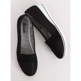 Bailarinas de cuña negras S81B001 Negro 2