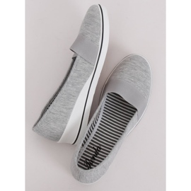 Bailarinas grises con cuñas S81B001 Gris 2