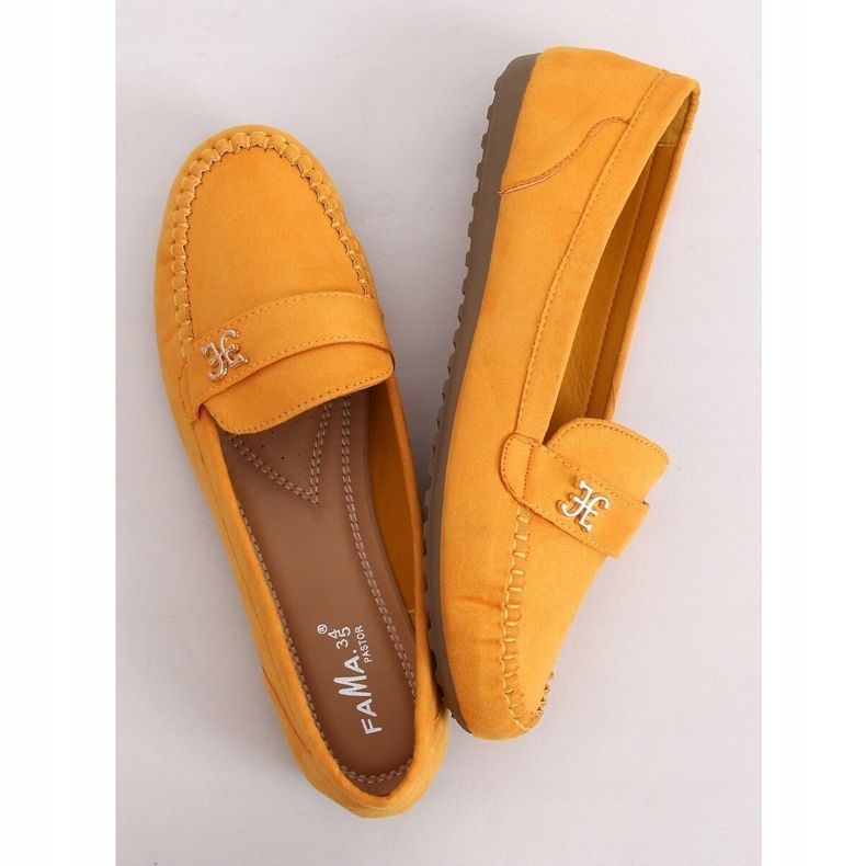 Mocasines mujer miel B2020 Amarillo 1 Mocasines mujer miel B2020 Amarillo 1
