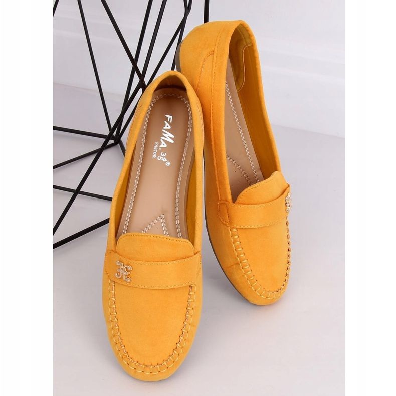 Mocasines mujer miel B2020 Amarillo 2 Mocasines mujer miel B2020 Amarillo 2