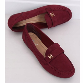 Mocasines de mujer burdeos B2020 Wine rojo 1