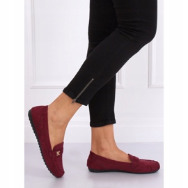 Mocasines de mujer burdeos B2020 Wine rojo 3