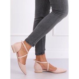 Bailarinas de corte beige S-880 Beige 3