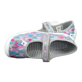 Calzado infantil befado 114Y374 violeta rosado gris multicolor 5