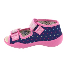 Calzado infantil befado amarillo 342P007 azul marino azul rosado 2