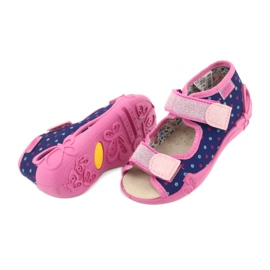 Calzado infantil befado amarillo 342P007 azul marino azul rosado 4