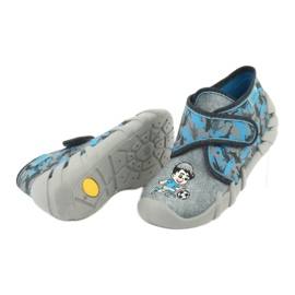 Calzado infantil befado 523P014 azul gris multicolor 5