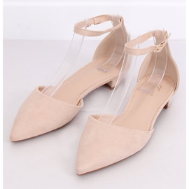 Bailarinas corte beige MM-795 Beige 3