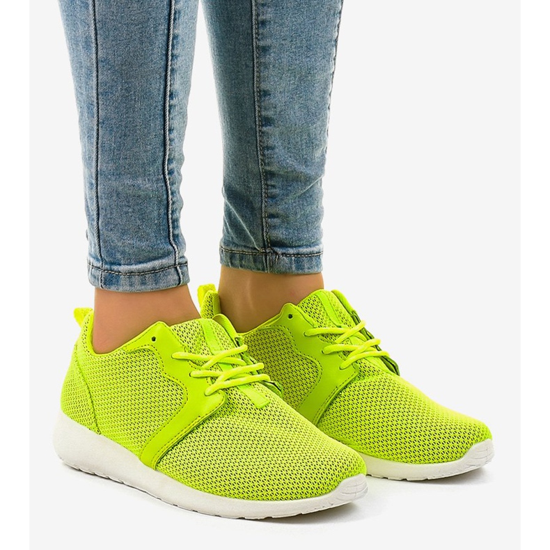 Zapatilla deportiva mujer verde Z105 1 Zapatilla deportiva mujer verde Z105 1