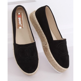 Alpargatas de mujer negras T341P Negra negro 3