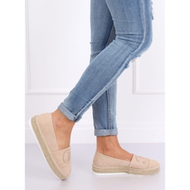 Alpargatas beige para mujer T341P Beige 2