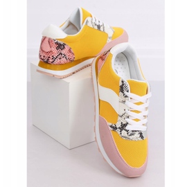 Zapatillas deportivas de mujer BL203 Amarillo multicolor 1 Zapatillas deportivas de mujer BL203 Amarillo multicolor 1