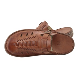 Zapatillas de hombre naszbut 044 marrón 5
