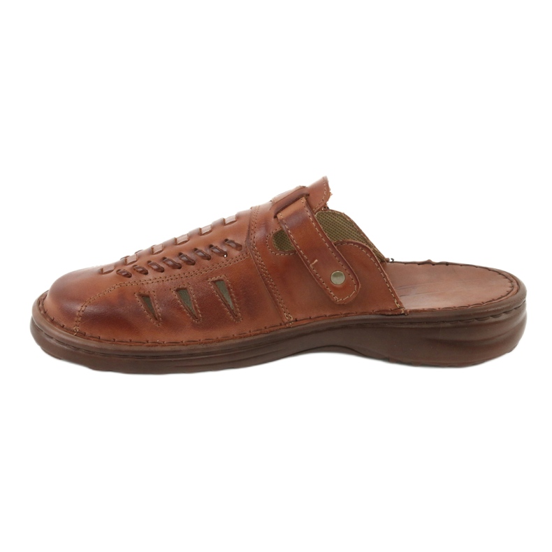 Zapatillas de hombre naszbut 044 marrón 2