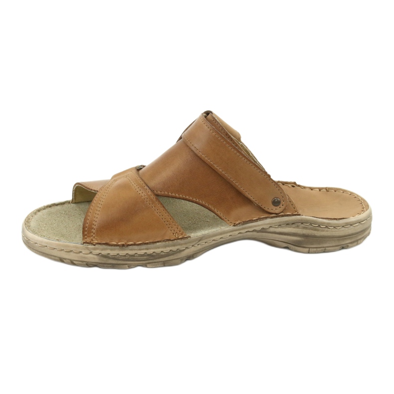 Cómodas sandalias zapatillas Naszbut 024 beige 2