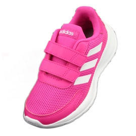 Zapatillas Adidas Tensaur Run Jr EG4145 blanco rosado 4