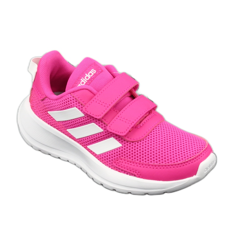 Zapatillas Adidas Tensaur Run Jr EG4145 blanco rosado 1