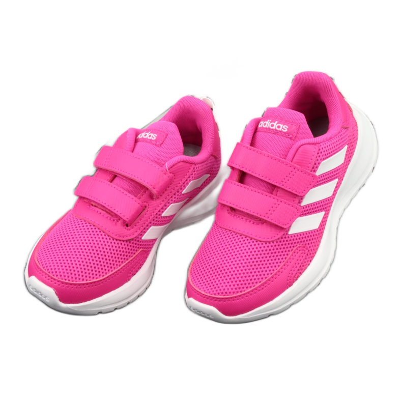 Zapatillas Adidas Tensaur Run Jr EG4145 blanco rosado 3