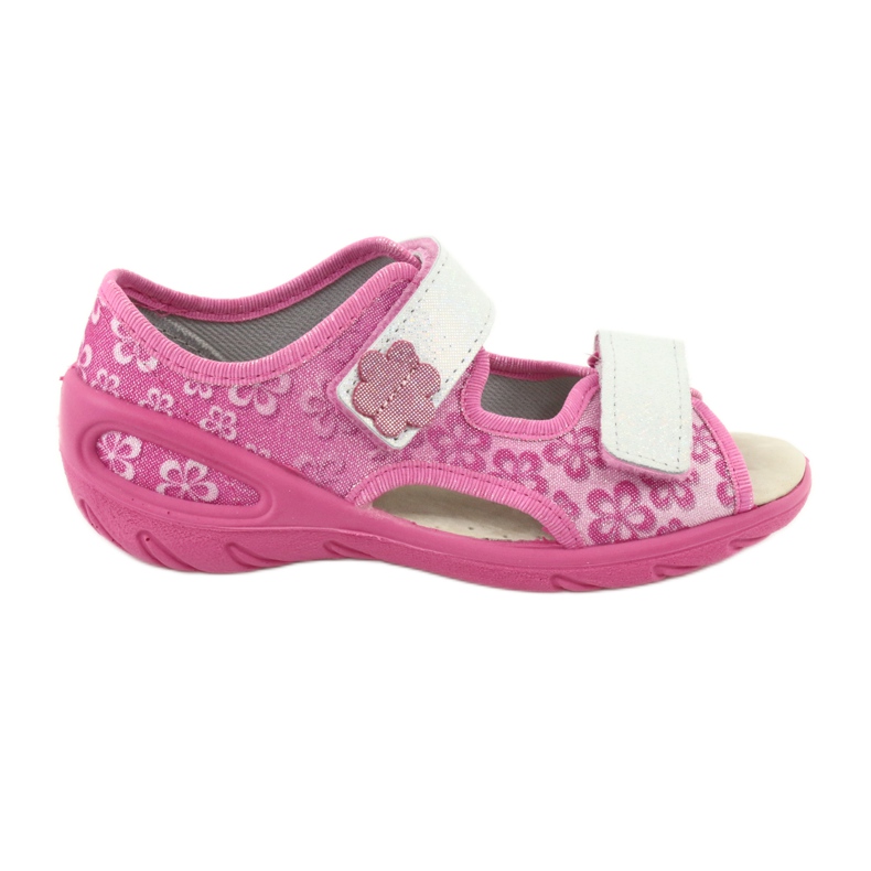 Calzado infantil befado pu 065X138 rosa gris 1