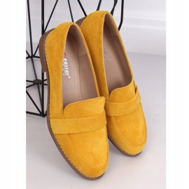 Mocasines de mujer miel T366P Amarillo 1