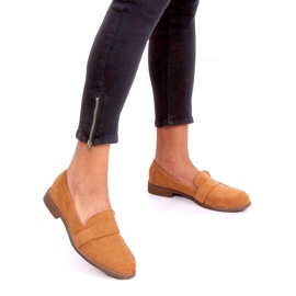 Mocasines de mujer camel T366P Camel marrón 1 Mocasines de mujer camel T366P Camel marrón 1