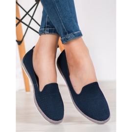 Filippo Señores de cuero calado azul 2 Filippo Señores de cuero calado azul 2