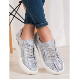 Goodin Zapatos con cordones gris 6