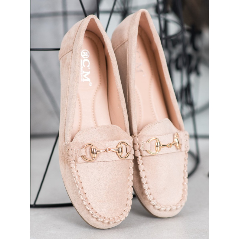 Cm Paris Mocasines con Adorno marrón 1